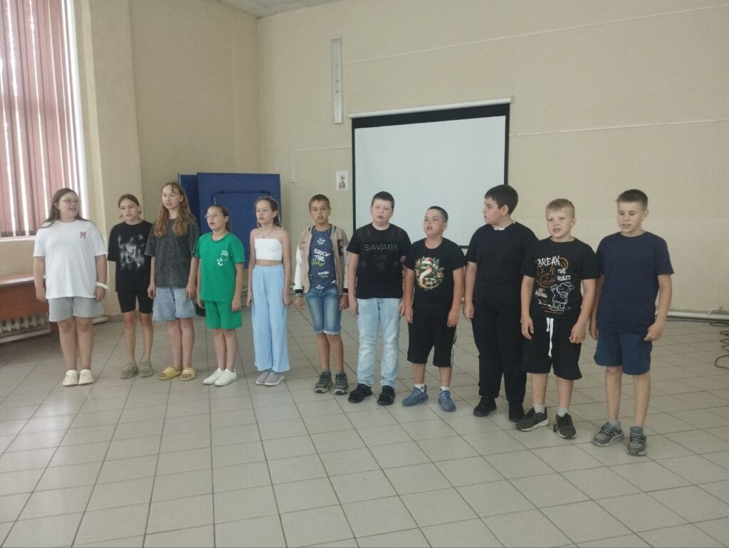 21 июня Лагерь дневного воспитания детей. "День памяти и скорби. "